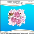 Pretty Flowers - CU4CU Digital Clip Art Set