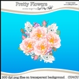 Pretty Flowers - CU4CU Digital Clip Art Set