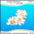 Pretty Flowers - CU4CU Digital Clip Art Set