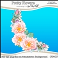Pretty Flowers - CU4CU Digital Clip Art Set