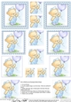 Cute Hunney Bear Robert has a Balloon - Pyramage sheet
