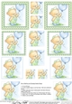 Cute Hunney Bear Robert has a Balloon - Pyramage sheet