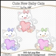 Cute Baby Cats - CU4CU Digital Clip Art Set
