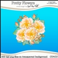 Pretty Flowers - CU4CU Digital Clip Art Set