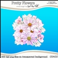 Pretty Flowers - CU4CU Digital Clip Art Set