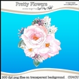 Pretty Flowers - CU4CU Digital Clip Art Set