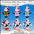 Milly Moo Cow - CU4CU Digital Clip Art Set