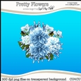 Pretty Flowers - CU4CU Digital Clip Art Set