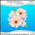 Pretty Flowers - CU4CU Digital Clip Art Set
