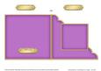 Square Cut and Fold Corner Card Plain Card Base