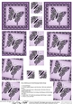 Big Butterfly  - Twisted Pyramage sheet