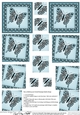 Big Butterfly  - Twisted Pyramage sheet