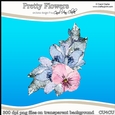 Pretty Flowers - CU4CU Digital Clip Art Set