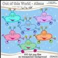 Out of this World - Aliens - CU4CU Digital Clip Art Set