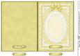 5 x 7 Pearls, Lace and Ribbon Plain Card Base