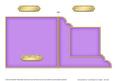 Square Cut and Fold Corner Card Plain Card Base