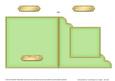 Square Cut and Fold Corner Card Plain Card Base