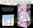 3D Large Christmas Cracker Box Mini Kit - Cute Xmas Unicorn