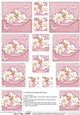 A Touch of Elegance Flowers Pearls and Lace - Pyramage sheet