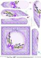 Bluebells Quick Card with Fan Pyramage Topper