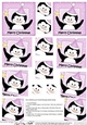 Christmas Penguin - Twisted Pyramage sheet