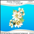 Pretty Flowers - CU4CU Digital Clip Art Set