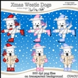 Jock & Jess Westie Dog - CU4CU Digital Clip Art Set