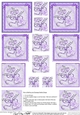 Lovely Roses - Pyramage sheet