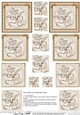 Lovely Roses - Pyramage sheet