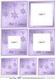 Elegant Christmas Snowflakes - Tunnel Topper