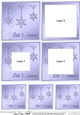 Elegant Christmas Snowflakes - Tunnel Topper