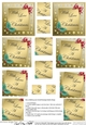 Elegant Christmas Greeting - Twisted Pyramage sheet