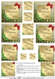 Elegant Christmas Greeting - Twisted Pyramage sheet