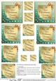 Elegant Christmas Greeting - Twisted Pyramage sheet
