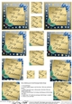Elegant Christmas Greeting - Twisted Pyramage sheet