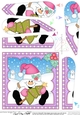 Christmas Snowball Sam - Fan Pyramage Topper