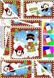 Christmas Snowman Rio Twisted Spiral Side Stacker