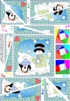 Christmas Snowman Rio Twisted Spiral Side Stacker