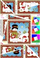 Christmas Snowman Rio Twisted Spiral Side Stacker