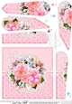 A Touch of Elegance Flowers, Lace & Pearls Fan Pyramage Topper