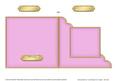Square Cut and Fold Corner Card Plain Card Base