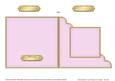 Square Cut and Fold Corner Card Plain Card Base