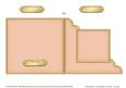 Square Cut and Fold Corner Card Plain Card Base