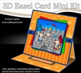 3D Easel Card Mini Kit - Cute Boyz - Knight Boriz