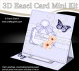 3D Easel Card Mini Kit - Pretty Perfume, Flowers & Lace