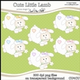 Cute Little Lamb - CU4CU Digital Clip Art Set
