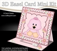 3D Easel Card Mini Kit - Cute Little Chick