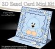 3D Easel Card Mini Kit - Cute Little Chick