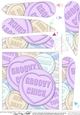Groovy Chick Sweet Heart - Fan Pyramage Topper