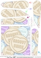 Groovy Chick Sweet Heart - Fan Pyramage Topper